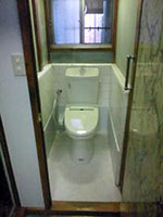様式トイレに変更