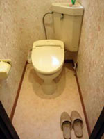 工事前のトイレ