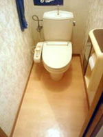 新しくなったトイレ